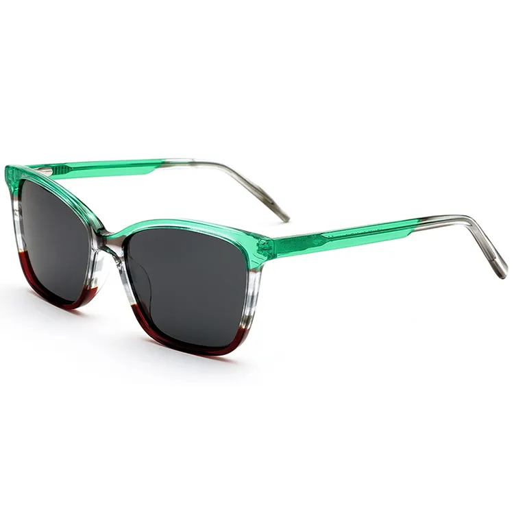 Óculos de sol unissex de acetato de moda com logotipo personalizado disponível preço de fábrica 1 peça