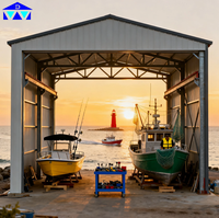 Astillero de Estructura de Acero Galvanizado de Bajo Costo para Construcción Naval, Fabricación de Diques Secos, Instalación de Construcción de Barcos en Malí