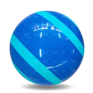 広告用ロゴ印刷付き夏の水遊びカスタムPVCインフレータブルビーチボール