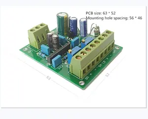 VU Meter Papan Sirkuit Drive Upgrade Amplifier Daya TA7318P, Rangka Amplifier Tabung Panggung Depan Meteran Level Db