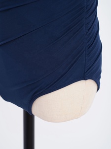 Maillot de Ballet para Niñas, Tipo Camisola, con Tirantes Finos, Diseño Cruzado y Fruncido, para Práctica de Danza, Hecho a Medida - Product Image 4