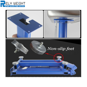 TCS Beste Qualität <span class=keywords><strong>150kg</strong></span>/300kg Elektronische Preiswaage Wiegeplattform mit Rädern - Product Image 6