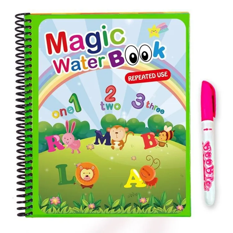 HOYE CRAFTS multi style toddlers story book magic coloring book drawing toy water book