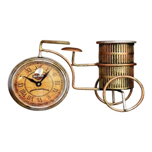 Soporte Creativo para Bolígrafos con Diseño de Reloj de Ciclismo en Aluminio, Decoración Artística Ligera, Tendencia de Moda, Diseñado para Accesorios de Escritorio de Oficina - Product Image 3