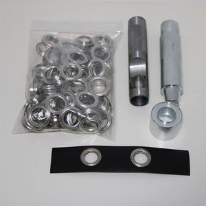 Occhiello in metallo con copertura in tessuto all'ingrosso <span class=keywords><strong>per</strong></span> abbigliamento - Product Image 6