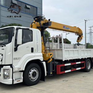 Camion-grue Isuzu 4x2 avec moteur, équipé d'une pompe hydraulique, capacité de levage de 6,5 tonnes, hauteur maximale de 14,5 m - Product Image 2