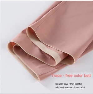 Women's <strong>Health</strong> <strong>Care</strong> Three-dimensional Cut Ice Silk Naked High Waist Abdomen Pants Natural Silky Smooth <strong>Underwear</strong>