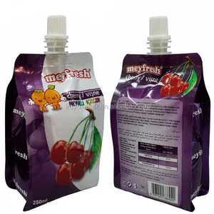 spout pouch making machine/juice bag filling sealing capping machine