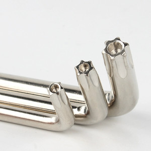Clé <span class=keywords><strong>Torx</strong></span> à long manche T10 T15 T20 T30 <span class=keywords><strong>T50</strong></span> avec embout perforé, tête <span class=keywords><strong>Torx</strong></span> en forme de L, clé <span class=keywords><strong>Torx</strong></span>, tournevis <span class=keywords><strong>Torx</strong></span> - Product Image 4