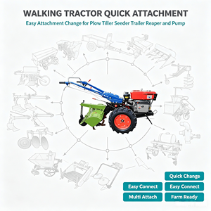 Tractor <span class=keywords><strong>de</strong></span> Arrastre Manual <span class=keywords><strong>de</strong></span> 8-32 HP, Diésel, con Pulverizador, <span class=keywords><strong>de</strong></span> Alta Resistencia, para Protección <span class=keywords><strong>de</strong></span> Cultivos y Cultivo <span class=keywords><strong>de</strong></span> Campos - Product Image 4