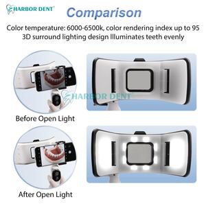 Lampe flash double pour photographie <span class=keywords><strong>dentaire</strong></span>, lampe flash portable pour examen buccal avec Bluetooth, clinique <span class=keywords><strong>dentaire</strong></span>, directement de l'usine - Product Image 5