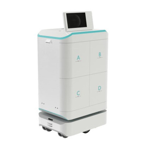 Autonomous Intelligent Logistics <b>Robot</b> <b>Commercial</b> Food Delivery <b>Robots</b> for Hospital Hotel - Product Image 1