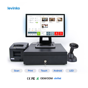 15.6 inch POS hệ thống Phần mềm thiết bị đầu cuối POS Máy hệ thống Android nhà hàng thanh toán khách sạn dịch vụ tất cả trong 0NE POS thiết bị - Product Image 1