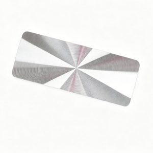 Boutons de clavier métalliques à montage sur panneau, forme personnalisée, bord chanfreiné, plaque décorative en aluminium anodisé - Product Image 2
