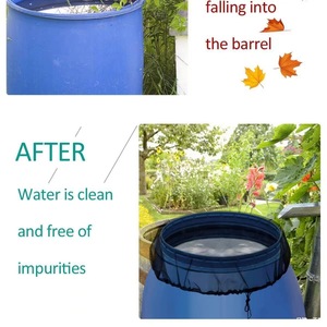 Red de malla para exteriores de 60-160 cm para cubrir barriles de lluvia, cubos de recolección de agua, protección de tanques de agua, suministros de jardín - Product Image 4