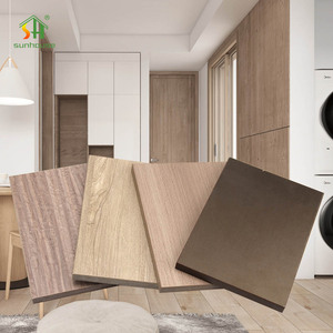 18mm E0 roble blanco <span class=keywords><strong>melamina</strong></span> contrachapado 4x8 tablero laminado cocina armario Panel - Product Image 5
