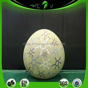 Œuf gonflable géant hermétique avec motifs décoratifs pour expositions extérieures et décorations de Pâques gonflables - Product Image 2