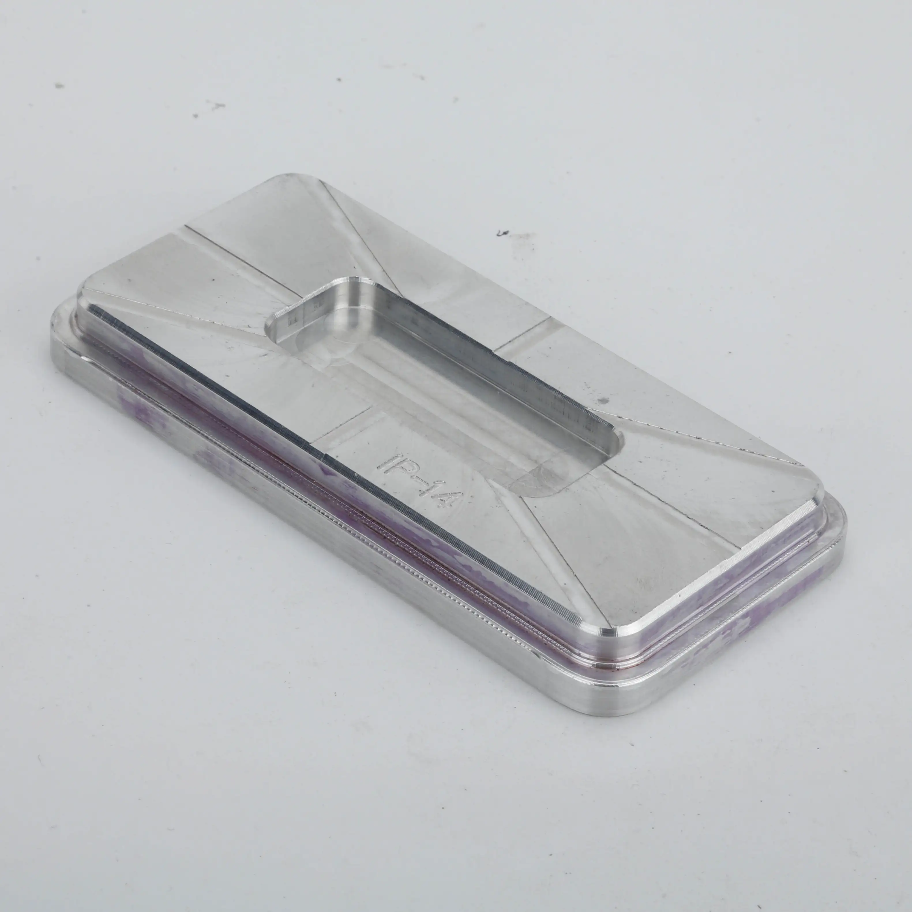 알루미늄 금속 금형 3D 승화 케이스 금형 열전달 인쇄 지그 금형 아이폰 14 코팅 PC 커버