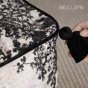 Brodé Simple <span class=keywords><strong>Futon</strong></span> housse de coussin Table à thé <span class=keywords><strong>Tatami</strong></span> tapis salon ménage moderne paresseux canapé décoration taie d'oreiller - Product Image 3