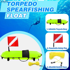 Nhà máy cung cấp phao lặn bằng nylon 40L, phao SMB bơm hơi in logo tùy chỉnh cho thiết bị lặn, bán buôn - Product Image 2