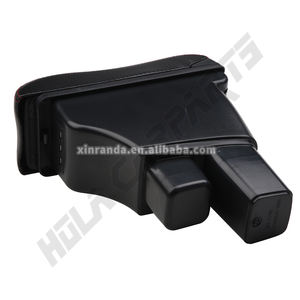 Boîte d'<span class=keywords><strong>accoudoir</strong></span> de console d'<span class=keywords><strong>accoudoir</strong></span> de voiture incurvée en fibre de carbone Organisateur de stockage <span class=keywords><strong>central</strong></span> noir avec USB pour Honda Fit <span class=keywords><strong>2008</strong></span>-2011 - Product Image 5