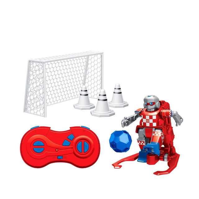 2 Players Interactive Game Kick Ball Soccer Robot With Mini Football Gate