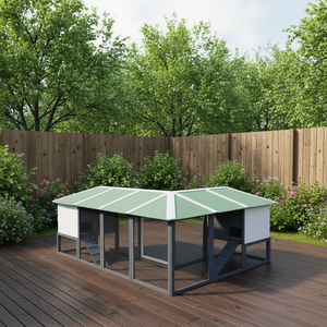 Casa/Jaula para Mascotas de Madera Ecológica para Exteriores, Ideal para Conejos y Gallinas Grandes, Caseta para Perros, Superventas - Product Image 3