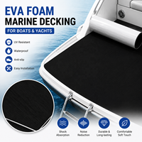 Revêtement de pont marin antidérapant en mousse EVA à motif diamant pour yacht