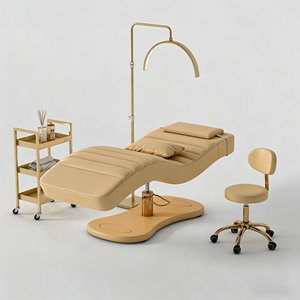 เตียงนวดเสริมความงามสำหรับต่อขนตา ทำทรีทเมนท์หน้า ปรับเอนได้ - Product Image 6