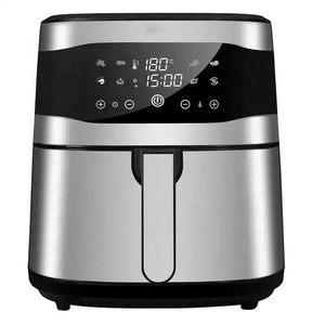 New Product Steel Coverbasket Deep Air Fryer With Weighing Scale 8L 7L 6L Digital <b>Control</b> Oil Free Deep Fryer New Product Steel - Product Image 5