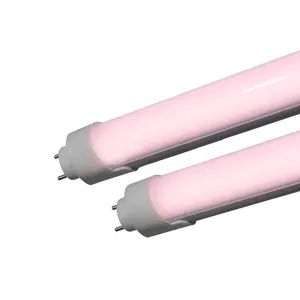 工厂价格来样定做12W 90CM厘米粉色4英尺t8发光二极管管灯肉条灯配件荧光灯管灯