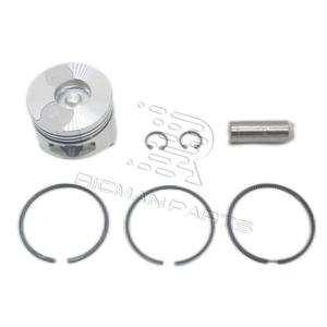 Kit Pistone e Fasce Elastiche di Alta Qualità per Motore Diesel <span class=keywords><strong>Yan</strong></span> Mar L100 186FA 714980-22720 - Product Image 1