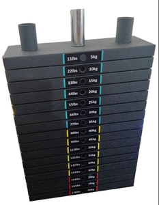 أوزان تجارية حرة منتج المصنع 10 رطل/15 رطل لوحات وزن مستطيلة بناء الجسم بأسعار تنافسية - Product Image 1