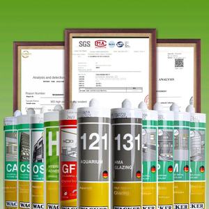Sellador de <span class=keywords><strong>Silicona</strong></span> de un Componente <span class=keywords><strong>Antimoho</strong></span> de Larga Duración, Impermeable y Resistente a las Manchas, para Construcción, Embalaje, Transporte y Carpintería - Product Image 5