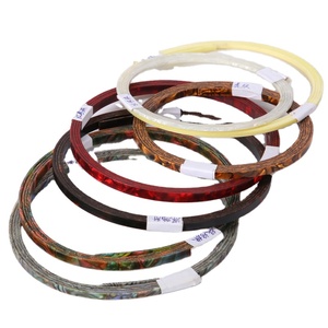 Tiras de celuloide para atar guitarra, bordes de púas, embellecedor, encuadernación de guitarra para cuello, cuerpo, varios colores - Product Image 1