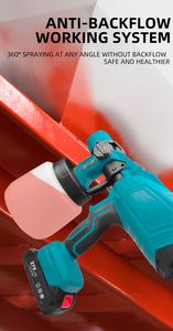 He Shi hogedruk waterverfspuitapparaat, elektrisch, zonder lithium-ion batterij en zonder oplader - Product Image 5