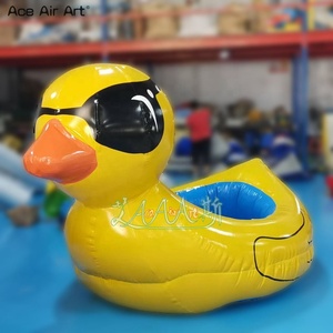 Le beau canard jaune gonflable, les enfants commerciaux et les adultes arrosent Inflatables de jouets <span class=keywords><strong>pour</strong></span> la <span class=keywords><strong>piscine</strong></span> - Product Image 2