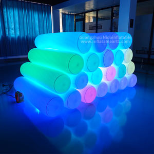 도매 거대한 <span class=keywords><strong>PVC</strong></span> 풍선 공, 파티 클럽 장식, 조명 풍선 기둥, 1.5m 풍선 광고 - Product Image 1