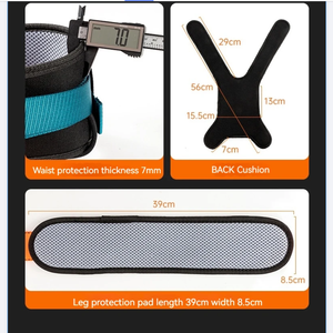 <span class=keywords><strong>CE</strong></span> bersertifikat konstruksi industri Harness keselamatan kekuatan tinggi poliester jatuh perlindungan untuk pekerja penyelamatan tali memanjat - Product Image 4