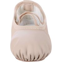 Chaussons de danse souples Dynadans, ballerines plates en PU pour tout-petits, jeunes enfants, femmes et unisexe, doublure en coton, fabriqués aux États-Unis, flexibles