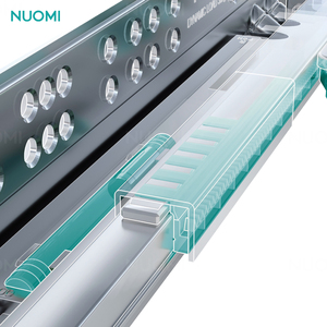 Nuomi dễ dàng loạt bóng mang ẩn ngăn kéo slidestrack cao cấp giấu đệm ngăn kéo Runner nhiệm vụ nặng nề mềm đóng Slide - Product Image 1