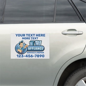 Logotipo personalizado publicidad decoración magnética coche puerta signo coches parachoques imán pegatina Van <span class=keywords><strong>pegatinas</strong></span> magnéticas - Product Image 1