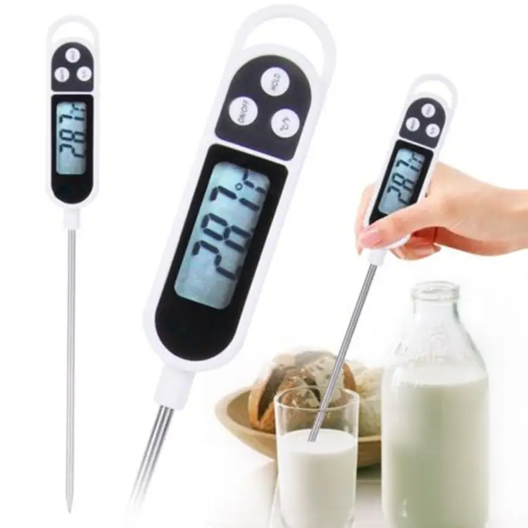 Thermometers Thermometer High Accuracy BBQ Food Digital Thermometer Cooking Meat Thermometer With Logo Printing