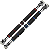 Barre de traction pour porte barre de traction sans vis Installation verrouillage automatique largeur réglable pour la maison Gym exercice Fitness