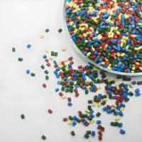 Mélange maître coloré de granules d'additif d'ABS de couleur en plastique
