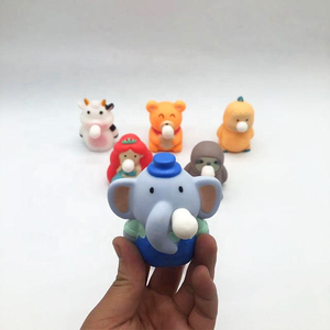 Creative Handheld Dinosaur Squishy <b>Toy</b> <b>Bubble</b>-Blowing Rubber Stress Relief Squeeze Children's Gift Customized Logo - Product Image 2