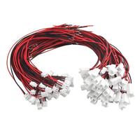 Conector USB de 2 Pines Mini Micro JST XH2.54mm 24AWG Macho/Hembra de Latón con Cables de 150mm 12V