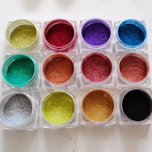 Marca MCESS, MUESTRAS GRATIS, Pigmento de <span class=keywords><strong>Oro</strong></span> <span class=keywords><strong>Rosa</strong></span> con Efecto Espejo Cromado de Alta Pigmentación para Maquillaje, Esmalte de Uñas y Pintura de <span class=keywords><strong>Acuarela</strong></span> - Product Image 2