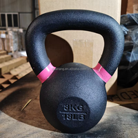 Kettlebell en fonte massif CAP Barbell pour usage commercial avec poignée large |   Plusieurs options