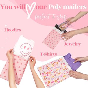 Acomodando demandas personalizadas Material PE tenaz Impresión de dos caras específica para embalaje y transporte Express Bags - Product Image 5